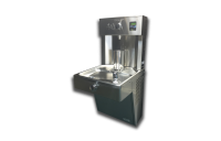 Halsey Taylor - Vandal Resistant Wall Mounted HydroBoost Bottle Filler And Drinking Fountain (HTHBHVR8-NF)