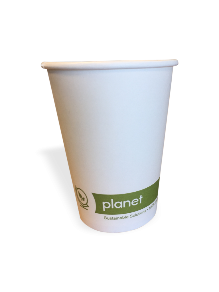 12oz No79 Single Wall Compostable Biodegradable Disposable Paper Coffee Cup 