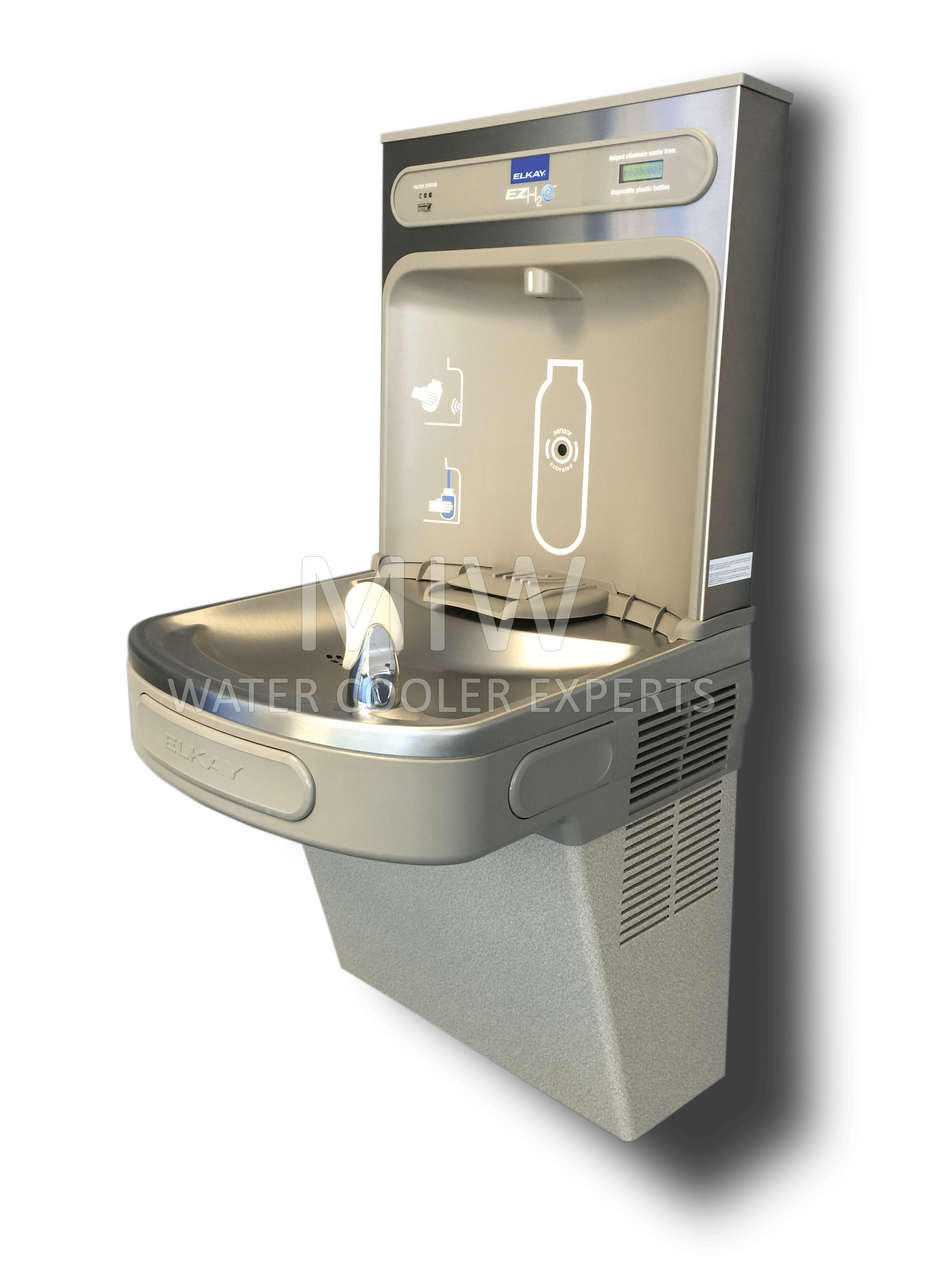 Elkay Bottle Filler Water Cooler Provided By MIW To Bank of England