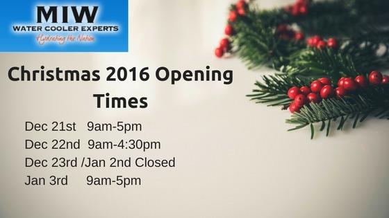 Christmas Opening Times 