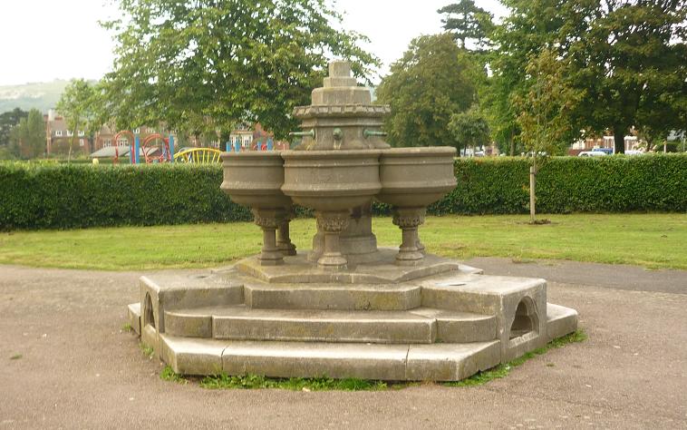 Radnor Park Fountain Pre-Restoration