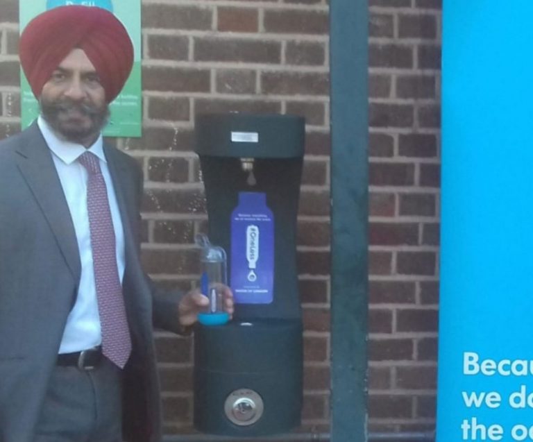 Feeling the Love for Free Drinking Water in Redbridge’s Valentines Park