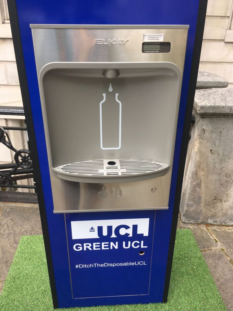 Blue University College London Refill Station