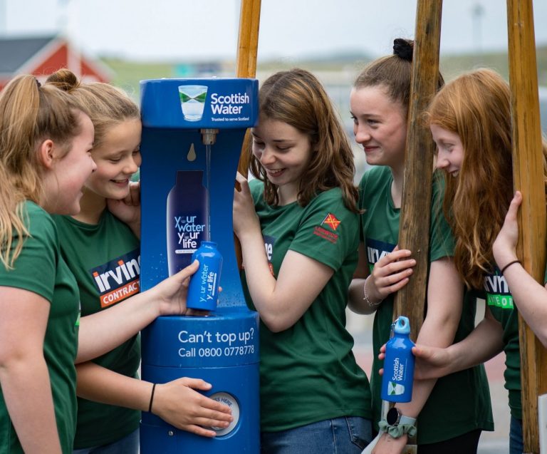 Lerwick Receives Scottish Water’s Most Northerly Top Up Tap
