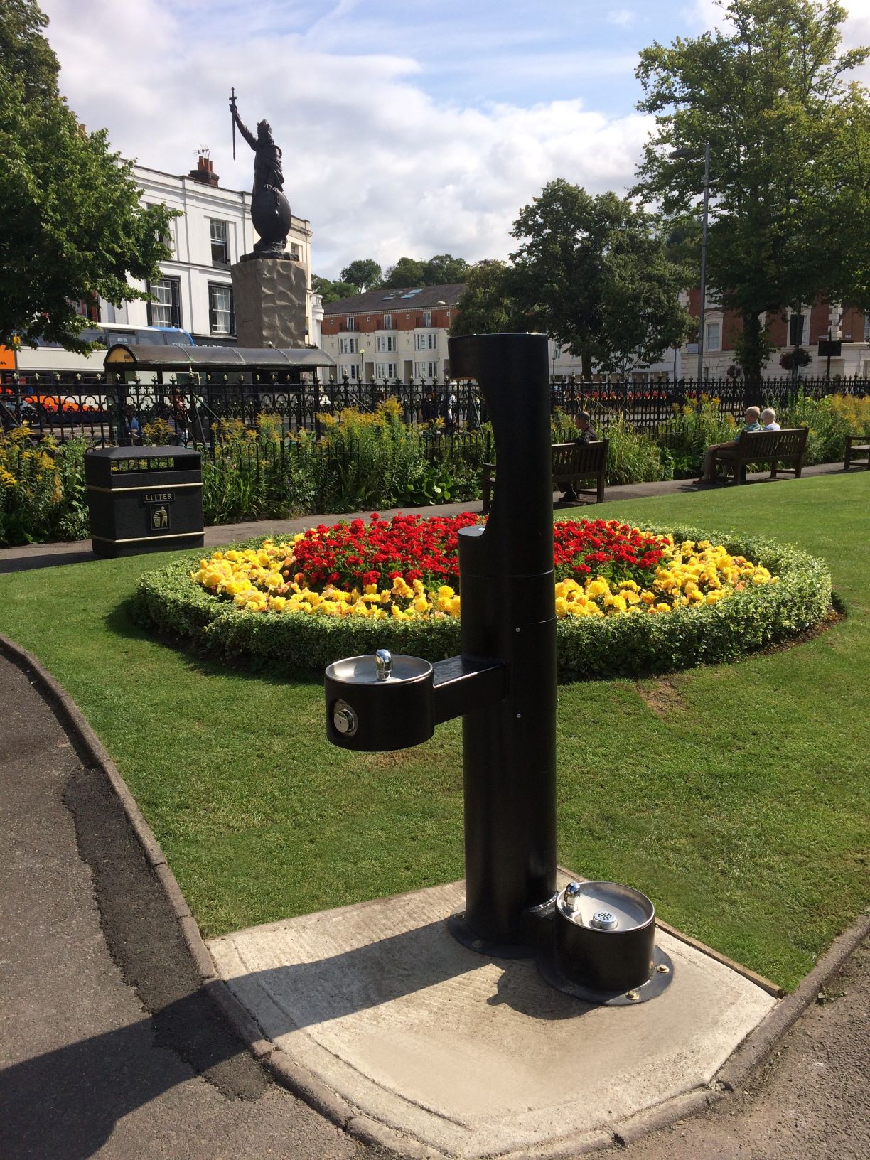 Newly Installed Bottle Refill Station Winchester Council