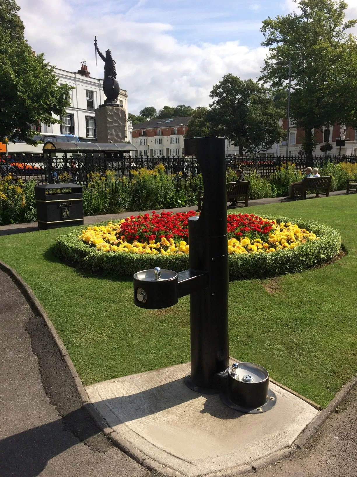 Newly Installed Bottle Refill Station Winchester Council