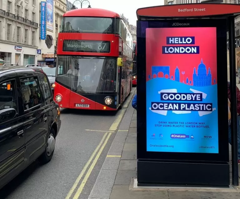 MIW and Global Partner Elkay Proud to Sponsor The #OneLess Hello London Campaign