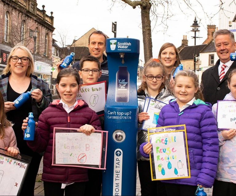 Clackmannanshire’s School Children Say Alloa to New Top Up Tap