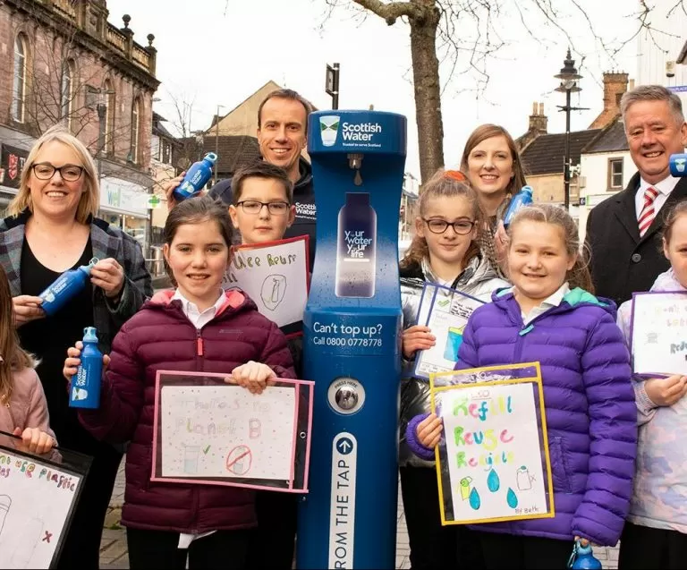 Clackmannanshire’s School Children Say Alloa to New Top Up Tap