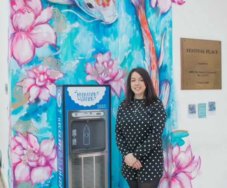 But is it Art?! Form and Function Unite for Festival Place Shopping Centre’s New Refill Point