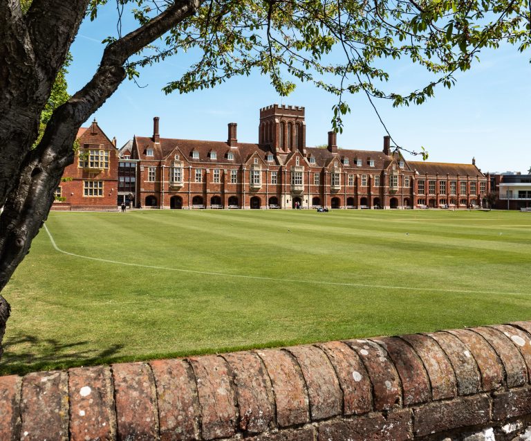 Image of an old British boarding school