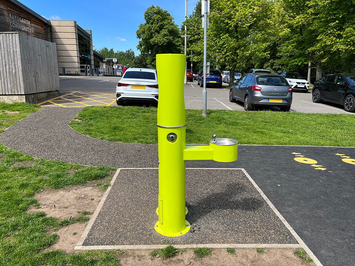 Elkay LK4420BF1UDB - ezH2O Outdoor Bottle Filling Station at Baysgarth Park